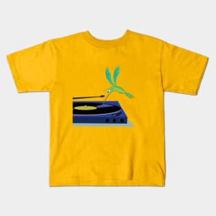 hummingbird DJ Kids T-Shirt